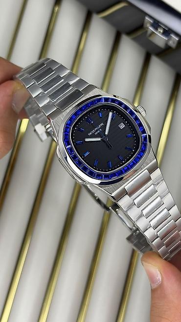 hamilton saat: Patek Philippe üslubunda kişi qol saatı. Paslanmayan polad korpus və — 1