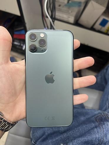 iphone s6 plus: IPhone 11 Pro, Matte Midnight Green, Face ID — 1
