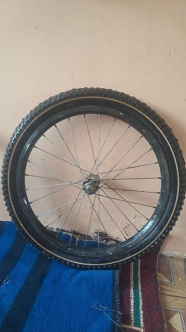 velosiped pedalı: Velosiped təkər komplekti (disk + şina + kamerası + kaset hissəsi) — 1