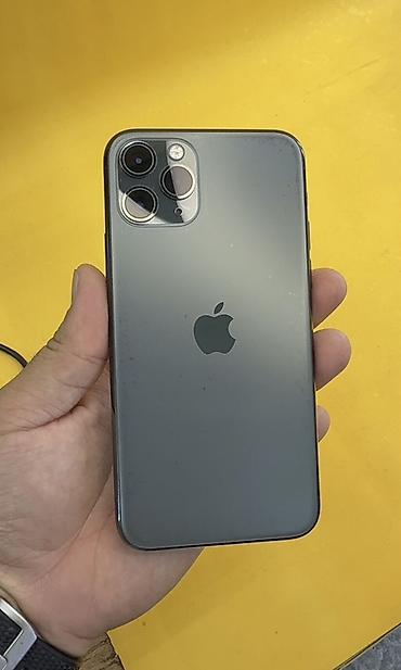 Мобильные телефоны и аксессуары: IPhone 11 Pro, 64 ГБ, 80акб фейс не работает чехол в подарок — 1