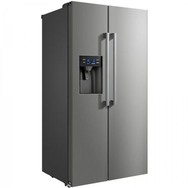 диспенсер с холодильником: Холодильник Biryusa, Новый, Side-By-Side (двухдверный)