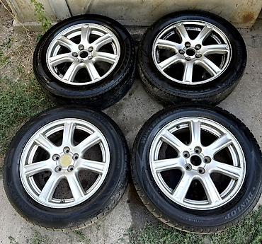 Дөңгөлөктөр монтажда 205 / 55 / R 16, All-season, Колдонулган, Комплект, Жеңил унаалар, Куйма, тешиктери - 5 lalafo.kg да Дөңгөлөктөр монтажда 205 / 55 / R 16, All-season, Колдонулган, Комплект, Жеңил унаалар, Куйма, тешиктери - 5