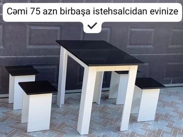 modern stol stullar: Masa və oturacaq dəstləri