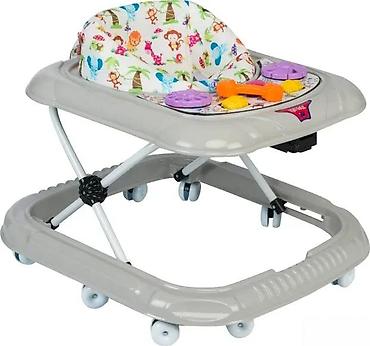 Guralice za bebe: Hodalica za bebe UniCare - Stabilna plastična osnova sa čeličnim — 4