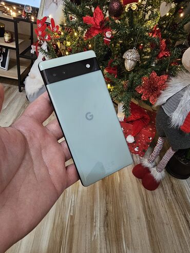 Google: Google Pixel 6A, 128 GB, bоја - Zelena, Otisak prsta — 1