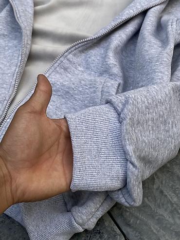 зимние толстовки: Мужская толстовка, M, L, XL, Новый, цвет - Черный, Самовывоз, Бесплатная доставка, Платная доставка — 7