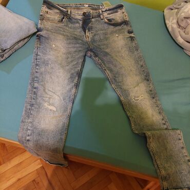 muska dvolicna trenerka: Jeans XS (EU 34), color - Light blue
