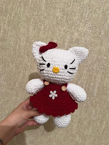 pişik yumşaq oyuncaqlar: Əl işı: yumşaq toxunma oyuncaqlar dəsti - Material: hipoallergen — 5