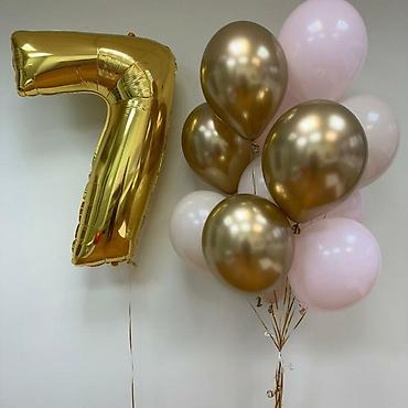 Воздушные шары и принадлежности: Наборы воздушных шаров с цифрами и декоративными связками - Большие at lalafo.kg — 10 Воздушные шары и принадлежности: Наборы воздушных шаров с цифрами и декоративными связками - Большие — 10