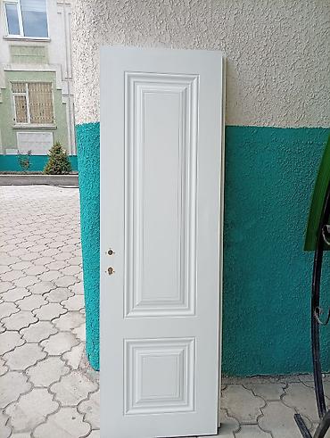 Межкомнатное дверное полотно, классический стиль. - Цвет: белый