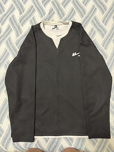 футболка лининг: Лонгслив, цвет - Черный, Китай, 3XL — 1