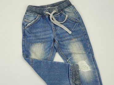 diesel adidas jeans: Spodnie jeansowe, Pepco, 3-4 lat, 104, stan - Zadowalający