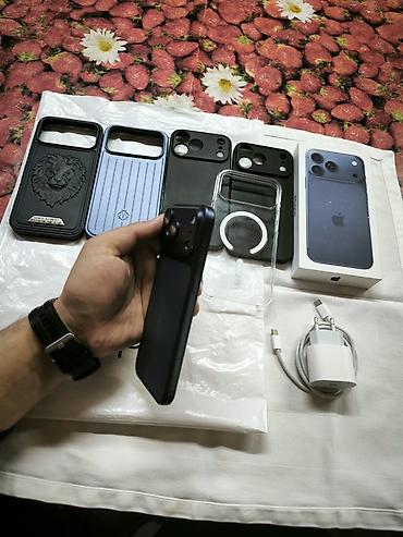 islənmis notebook satisi: IPhone 17 Pro Max, 256 GB, Mavi, Face ID — 3