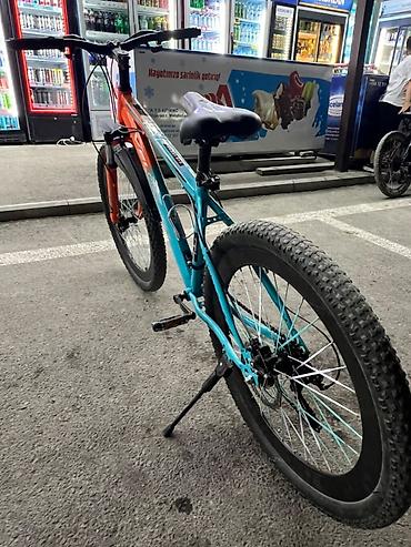 İdman velosipedləri: Dağ velosipedi – 26” təkərlər, disk əyləclər, çoxsürətli ötürmə - — 3
