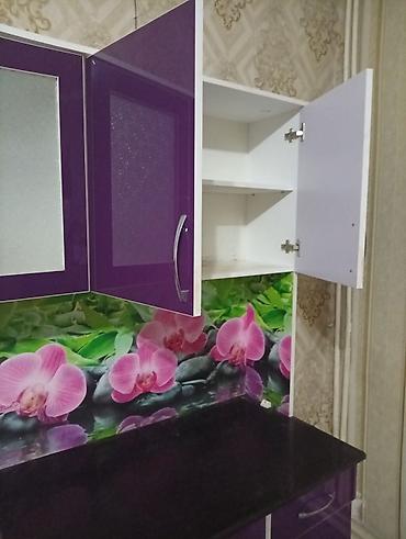Кухонные гарнитуры: Кухонный гарнитур с фартуком «Орхидеи» - Комплектация: напольные — 3