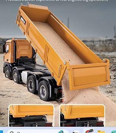 oyuncaq kamazlar: Rc Car Huina 1536 Dump Truck ozubosaldan masin.Li-ion doldurula bilen — 7