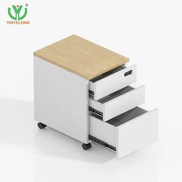 Divanlar: Yintelong ofis çekmecə dolabı - Kompakt mobil dizayn: 4 təkərli baza