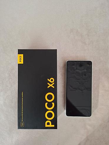 Mobil telefonlar: Poco X6, 256 GB, rəng - Ağ, Sensor — 2