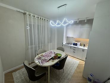 квартира манас аренда: 1 комната, 54 м², Ала-Арча ТРЦ Элитка, 1 этаж, Дизайнерский ремонт — 4