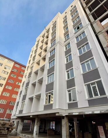 эмарк жибек жолу: 2 комнаты, 64 м², Элитка, 9 этаж, ПСО (под самоотделку)