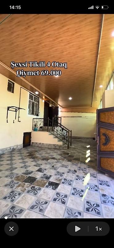 Həyət evləri və villalar: Şəxsi tikili – 4 otaqlı həyət evi endirimdə olacaq Ünvan:Binə savxoz — 2
