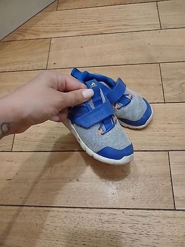 adidas velo: Uşaq idman ayaqqabısı – Adidas - Rəng: mavi/ağ (açıq boz mesh üstlük — 1