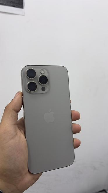 apl: IPhone 16 Pro Max, 256 GB, Natural Titanium, Simsiz şarj — 1