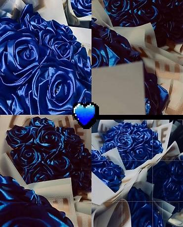 букеты ручной работы: 🌸 Букеты из атласных лент — красота, которая не увянет! 🌸 БИШКЕК | — 7