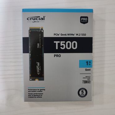 ssd диски golden memory: Накопитель, Новый, Crucial, SSD, 1 ТБ