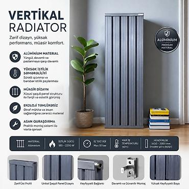 desmal: Yeni Seksiyalı Radiator Alüminium, Pulsuz çatdırılma, Ödənişli quraşdırma, Zəmanətli, Kredit yoxdur — 8