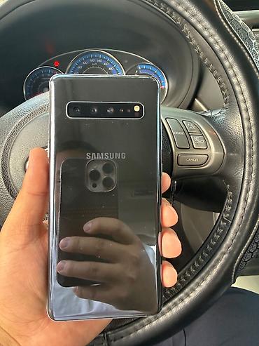 Уюлдук телефондор жана аксессуарлар: Samsung Galaxy S10 5G, Колдонулган, 128 ГБ, түсү - Күмүш, 1 SIM — 2