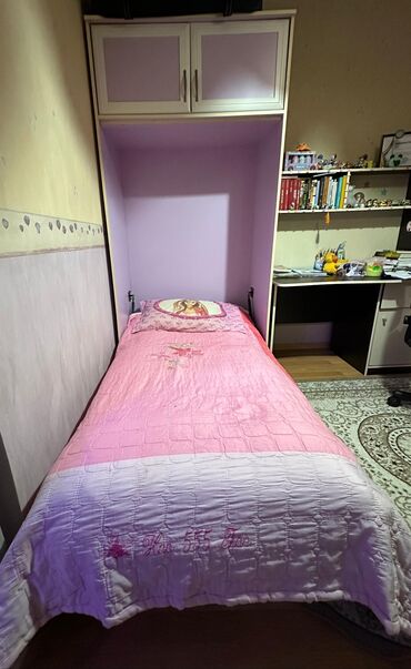Детские и подростковые гарнитуры: Односпальная кровать, Азербайджан, Б/у
