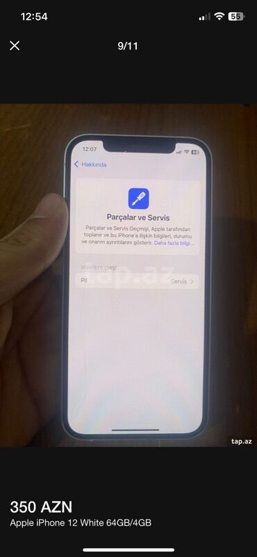 Apple iPhone: IPhone 12, 64 GB, Ağ — 1