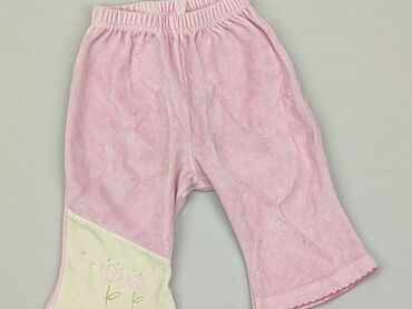 różowe legginsy: Sweatpants, 3-6 months, condition - Good