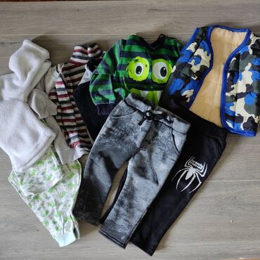 детская обувь для дома: Пакет одежды для дома на мальчика на 1-2 годика