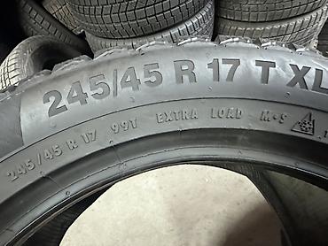 Шины: Зимние шины Continental, комплект 4 шт. - Размер: 245/45 R17 - Индекс — 3