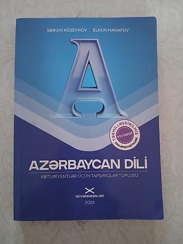 Testlər: Abituriyentlər üçün Azərbaycan dili tapşırıqlar toplusudur kitabın — 1