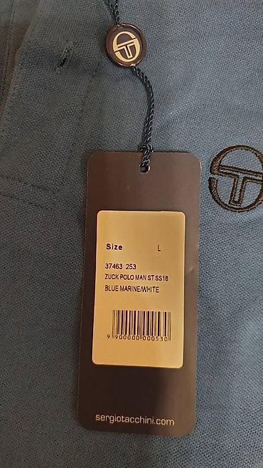 Футболки: Новое поло Sergio Tacchini Zuck Polo Shirt Mens, цвет Blue — 6