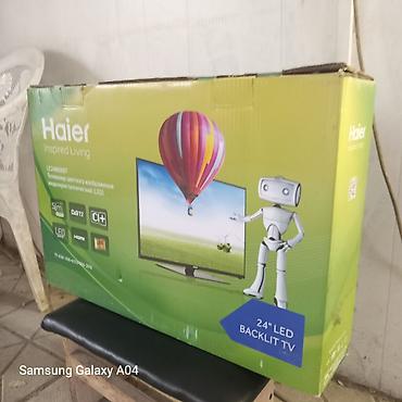 led ekran: Haier LE24B8000T – 24" LED TV с кронштейном - 24 düym LED backlit — 3