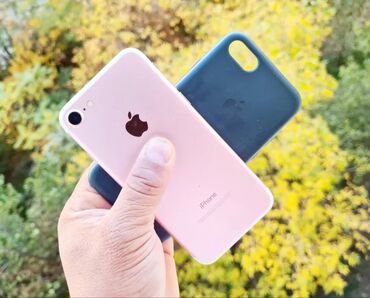 Apple iPhone: IPhone 7, Б/у, 32 ГБ, Rose Gold, Наушники, Зарядное устройство, Защитное стекло, 100 % at lalafo.kg — 1 Apple iPhone: IPhone 7, Б/у, 32 ГБ, Rose Gold, Наушники, Зарядное устройство, Защитное стекло, 100 % — 1