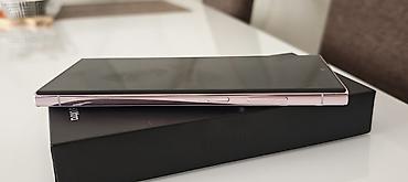 Мобильные телефоны и аксессуары: Samsung Galaxy S23 Ultra, Б/у, 256 ГБ, цвет - Розовый, 2 SIM, eSIM — 3