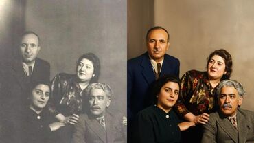 Foto və video çəkiliş: Ağ-qara şəkillərin rənglənməsi, cızılmış, əzilmiş, zədələnmiş — 9