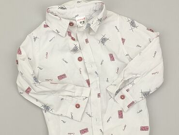 Shirts: Shirt 1.5-2 years, condition - Perfect, pattern - Animal, color - White