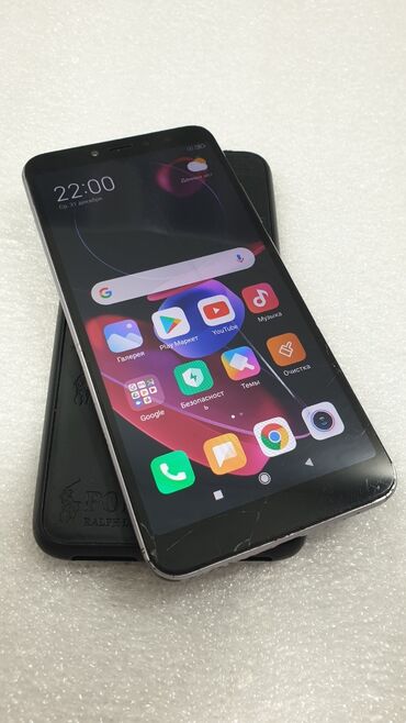 панел чехол: Xiaomi, Redmi S2, Б/у, 64 ГБ, цвет - Серый, 2 SIM