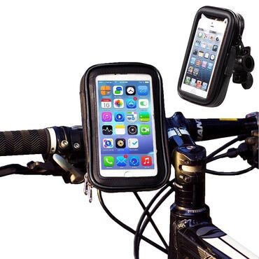 telefon tutacağı motosiklet: Quraşdırılması asan montaj istənilən velosipedə, skuterə və ya sükanı