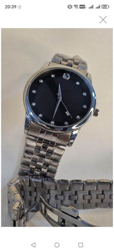 Qol saatları: Yeni, Qol saatı, Movado, rəng - Qızılı — 5