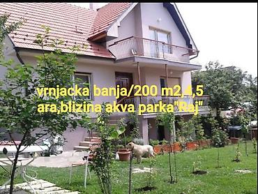Kuće na prodaju: Porodična kuća u Vrnjačkoj Banji, površine oko 200 m², na placu od — 1