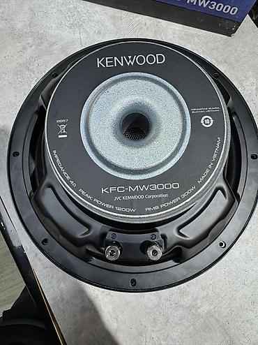 Сабвуферы для авто: Kenwood оригинал саб. Основная задача сабвуфера Kenwood KFC-MW3000 в — 2