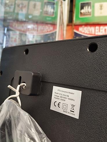 biledir: PTC keramik istilikçi – model PTC-PH17B - Güc: 2000 W - Gərginlik — 3