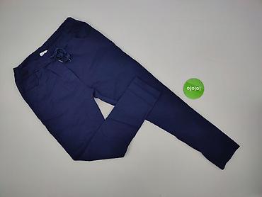czarne cargo pull and bear: Spodnie materiałowe damskie, rozmiar M — 2